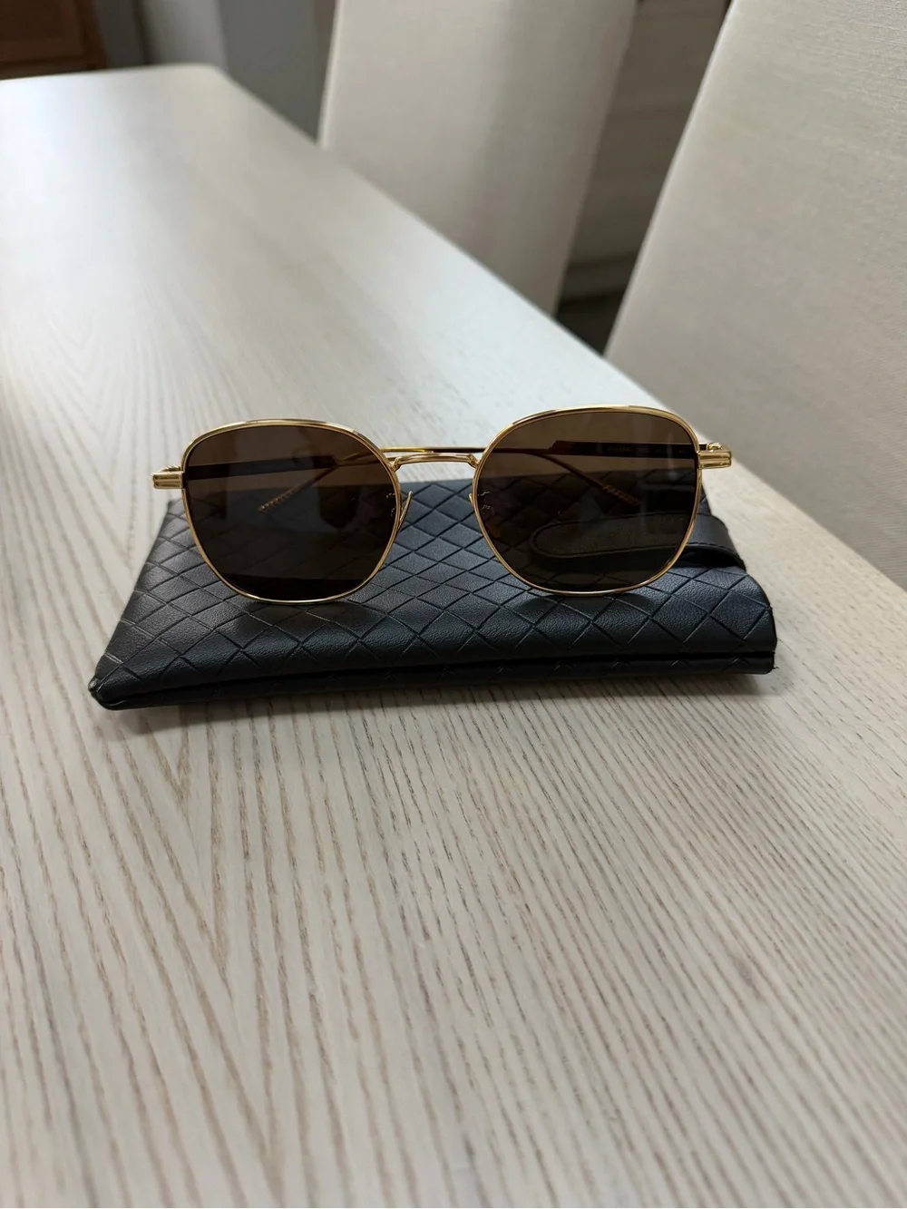Bottega Veneta Square Sunglasses